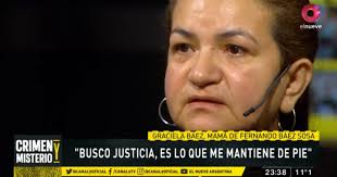 Graciela, mamá de Fernando Báez Sosa, sobre el crimen de su hijo: "Estamos  muertos en vida"