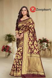 The fuschia ones are a wonderful strong colour and then other colours are. Buy Online Zk Wine Colour Woven Silk Saree Zk137 In India Zeepkart Com