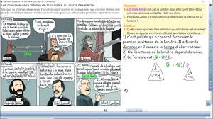 On désigne généralement par c, la vitesse de propagation de la lumière. Hs 4eme Chapitre La Lumiere Activite 1 Vitesse De La Lumiere Correction Youtube