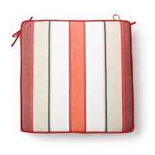 striped dining chair cushion