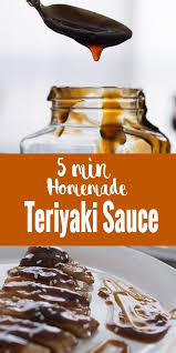 Best Homemade Teriyaki Sauce Recipe Is Simple And Easy Vegan Marinade Made With Honey And Oth Teriyaki Sauce Recipe Homemade Teriyaki Sauce Wing Sauce Recipes