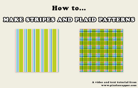 A basic plaid pattern consists of evenly spaced stripes and three colors. How To Make Striped And Plaid Paper Video Pixel Scrapper Digital Scrapbooking Forums