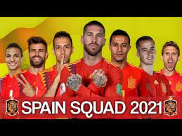 Spain Full Squad Uefa Euro 2021 Spain New Young Player S 2021 Spain 2021 Team Youtube