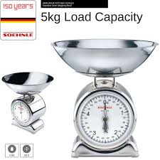 Ships free orders over $39. Soehnle Silvia 5kg Large Analogue Kitchen Scale Weighing Bowl Scales