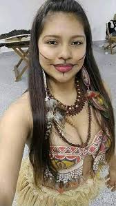 Indigenous woman; Brazilian rainforest