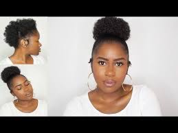 How To Do A Sleek High Afro Puff On Short 4c Natural Hair Mona B Youtube Natural Hair Styles Short 4c Natural Hair Natural Hair Styles For Black Women