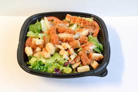 There are 440 calories in 1 salad of zaxby's grilled ceasar zalad.: I Tried 16 Fast Food Salads And Ranked Them Worst To Best So You Can Try And Act Healthy Masslive Com