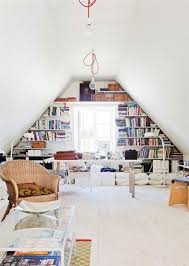 30 Cozy Attic Home Office Design Ideas Home Office Design Attic Remodel Attic Rooms