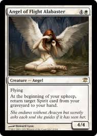 Angel Of Flight Alabaster Innistrad Gatherer Magic The Gathering Magic The Gathering Cards Magic The Gathering The Gathering