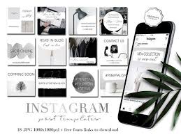 Use these editable instagram post templates and create your own unique instagram posts. Instagram Posts Template For Canva Editable Quotes Posts Etsy Instagram Post Template Post Templates Instagram Feed Layout
