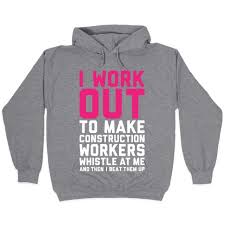 What kind of shirts do construction gear wear? Construction Workers Hooded Sweatshirts Lookhuman