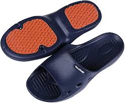 Amazon Com Shevalues Anti Skid Shower Sandals Women Men Soft Lightweight Quick Dry Shower Shoes Navy L Slippers Shower Shoes Womens Sandals Shower Sandals