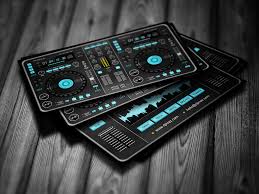 Also may be used as a music producer, promoter etc. Dj Business Cards Business Card Tips