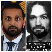 Kash Patel parece que o seu mantra interior é "ser fixe, ser fixe, agir  normalmente. ”