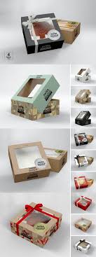 Download Square Flip Top Cake Box Packaging Mockup Psd Mockups Free Psd Templates