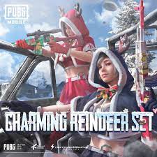 Pubg Mobile Tren Instagram Slay It With The New Charming Reindeer Set In Black Or Red Available Now In Classic Crates Don T Miss Out
