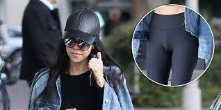 When a female has a fronter wedgie. Kourtney Kardashian S Camel Toe Is On Fleek