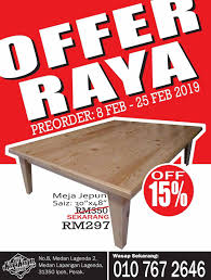 Find out what we have prepared for you this month. Meja Jepun Kayu Pallet Menarik Diy Desainrumahid Com