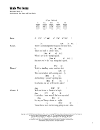 lydia how 'bout a game of charades? Walk Me Home Sheet Music Pink Guitar Chords Lyrics