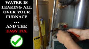 Is your air conditioner leaking inside your home? Furnace Leaking Water When Heat Or Ac Is On