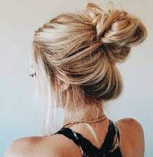 Pin By Javi Kassens On Hair Thin Hair Updo Hair Styles Messy Hairstyles