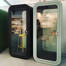 Telephone Booth In A Office Small Office Design Office Space Design Office Inspiration Workspaces