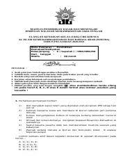 We did not find results for: Soal X Pend Kemuh Ukk Ismuba Slta 2021 Koreksi Docx Majelis Pendidikan Dasar Dan Menengah Pimpinan Wilayah Muhammadiyah Jawa Tengah Ulangan Kenaikan Course Hero