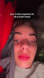 Între orgoliu și emoții: Primul mesaj