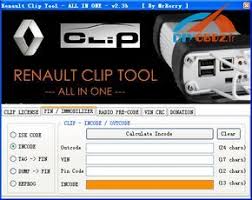 Telecharger Renault Clip Tool Calculer Le Code Pin Le Code Radio Crc Diyobd2 Officiel Blog Renault Coding All In One