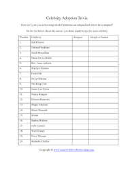 Want to enter trivia contests, but can't find the correct answers? Adoption Trivia Adoption Star