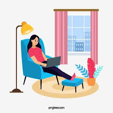 Cartoon father working from home #1044007 by toonaday. Pin On Stay At Home