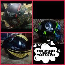 Ini adalah video singkat yang mereview hasil sederhana kyt x rocket custom spoiler ala agv. Jual Spoiler Helm Kyt X Rocket Kota Bandung Variasi Motor Speed Tokopedia