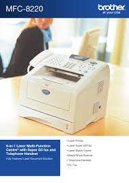 Printer driver & scanner driver for local connection. Mfc 8220 Brochure By Brother Issuu