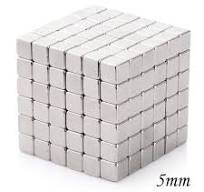 216pcs 5mm Square Magnets Magic Cube Silver_Non-Twisty ...