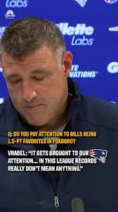 Mike Vrabel doesn't care that oddsmakers labelled the Patriots as underdogs  against the Bills 😤