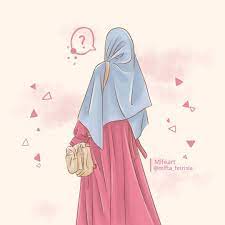 23 gambar kartun muslimah lucu hitam putih lukisan kartun muslimah cikimm com download gambar kartun anime hitam putih kata kata bijak di 2020. Kartun Muslimah Syar Ich Dari Belakang Tapete Kartun 1080x1080 Wallpapertip