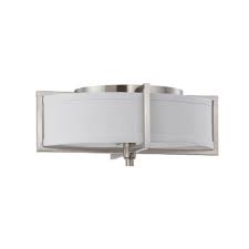 Flush mount ceiling lights long an essential mainstay in home lighting, have often been overlooked and short on style. Nuvo 60w Portia Series Oval Flush Mount Ceiling Light W Slate Shade Brushed Nickel Nuvo 60 4468 Homelectrical Com
