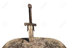 Make money when you sell · returns made easy · we have everything Excalibur King Arthur S Sword In The Stone Isolated On White Stock Photo Picture And Royalty Free Image Image 131278809