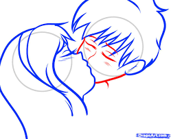 How to draw people kissing? Anime Boy And Girl Kissing Drawing Easy Contoh Soal Pelajaran Puisi Dan Pidato Populer