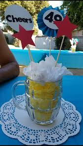 Simple 21st Birthday Decoration Ideas For Guys Simple Mens Beer Mug Birthday Centerpiece 40th Birthday Decorations Beer Birthday Party Birthday Decorations For Men