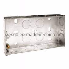 Displaying 1 to 13 (of 13 products). China 3x6 Steel Electrical Conduit Box Metal Surface Mounting 2 Gang One Gang Box China Galvanized Box Metal Box