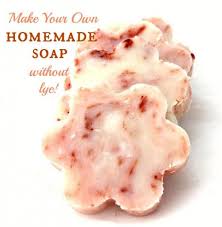 how to make homemade soap without lye
