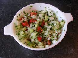Recipe For Indian Onion Salad Chutney Dip For Poppadoms Indian Salads Salad Recipes For Dinner Onion Salad