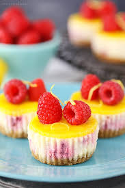Make sure you whip the cream before folding it into the pudding. Mini Lemon Raspberry Cheesecakes Easy Cheesecake Recipe