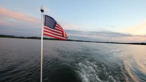 Pontoon boat rails (clamping range up to 1 ¾) even round rails. American Flag Flys In The Arkivvideomateriale 100 Royaltyfritt 4891637 Shutterstock