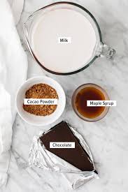 Best Hot Chocolate Downshiftology This quick homemade hot chocolate with cacao powder is made with just milk, honey, cacao powder and a touch of vanilla. best hot chocolate downshiftology