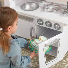 vintage play kitchen white