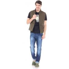Buy U S Polo Assn Half Sleeve Solid Men S Jacket Online Looksgud In