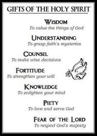 The Universal 7 Gifts Of The Holy Spirit Words Quotes Holy Spirit