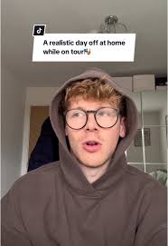 Enjoying a Relaxing Day Off at Home While